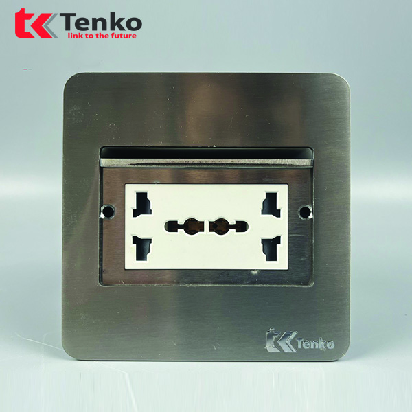 Ổ Cắm Điện Âm Sàn TK-DS11-04