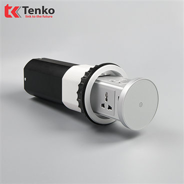 Ổ Điện Âm Bàn Đảo Bếp Tenko TK-HX9 Plus Xám