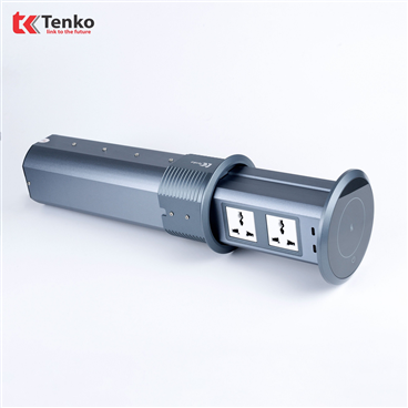 Ổ điện âm bàn đảo bếp Tenko TK-HX9 Xám chính hãng