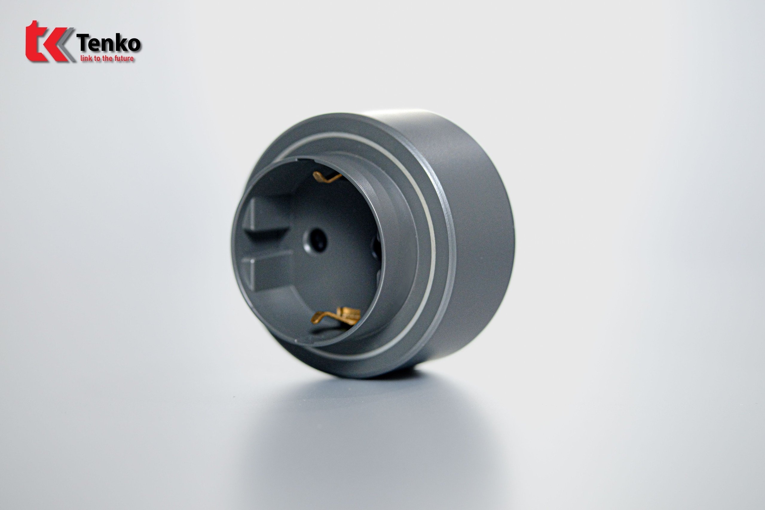 Ổ Cắm USB Type A & Type C Tenko TK-RU01 Xám