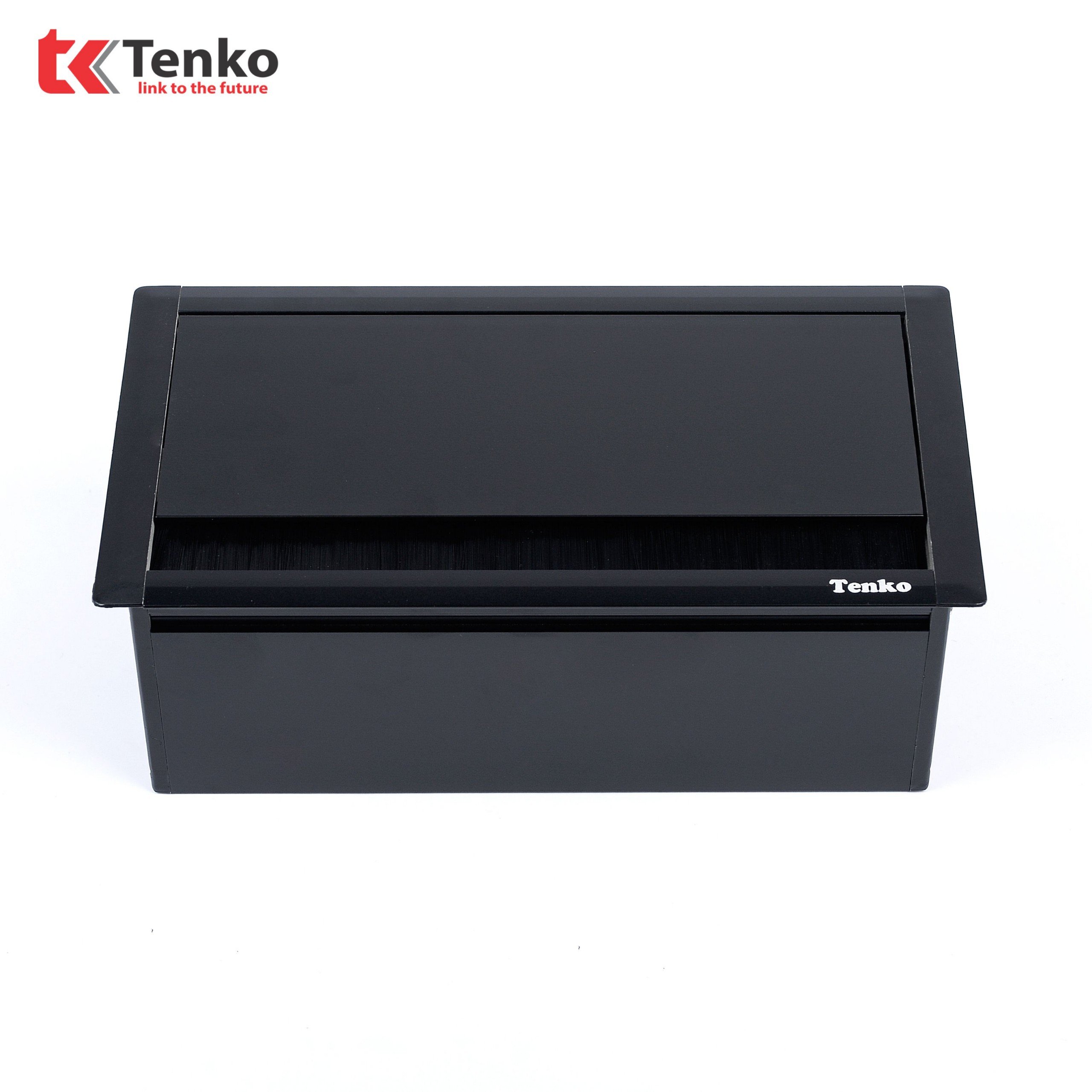 Hộp Điện Nhôm Âm Bàn Tenko TK-AB2S Màu Bạc