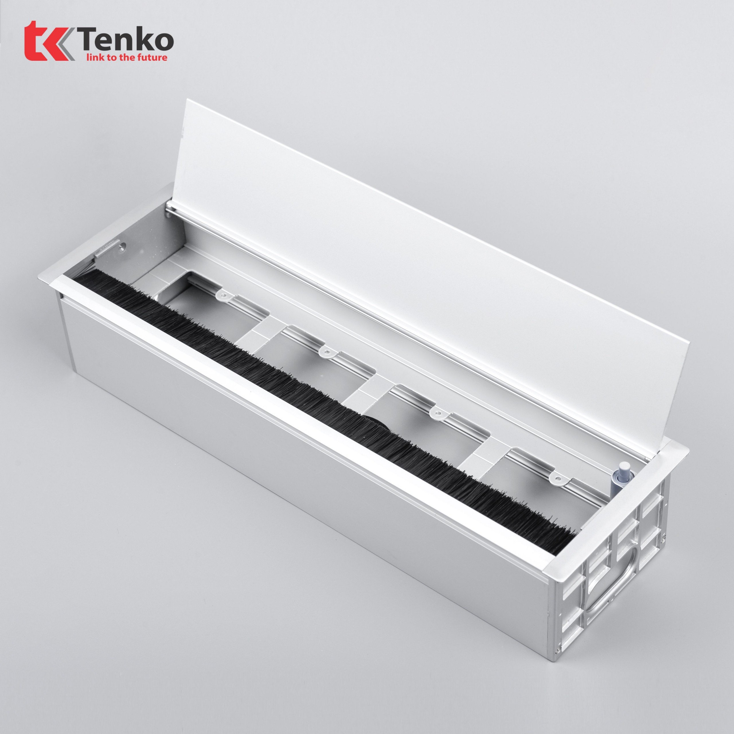 Hộp Nh&ocirc;m &Acirc;m B&agrave;n Họp Tenko TK-AB4S M&agrave;u Bạc