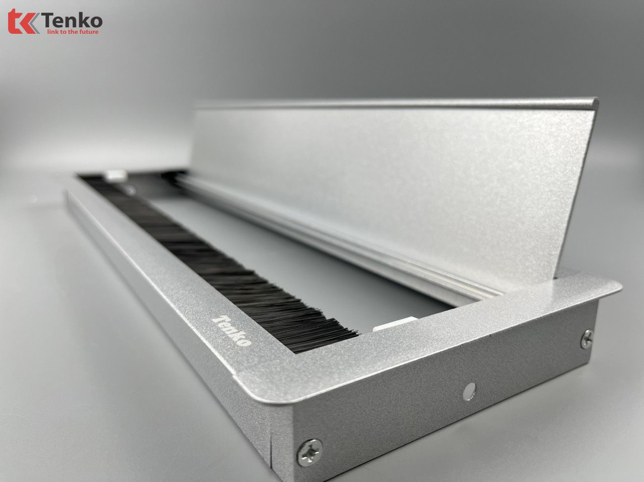 Nắp Hộp Điện Âm Mặt Bàn Nhôm 400x127 Tenko TK-N02