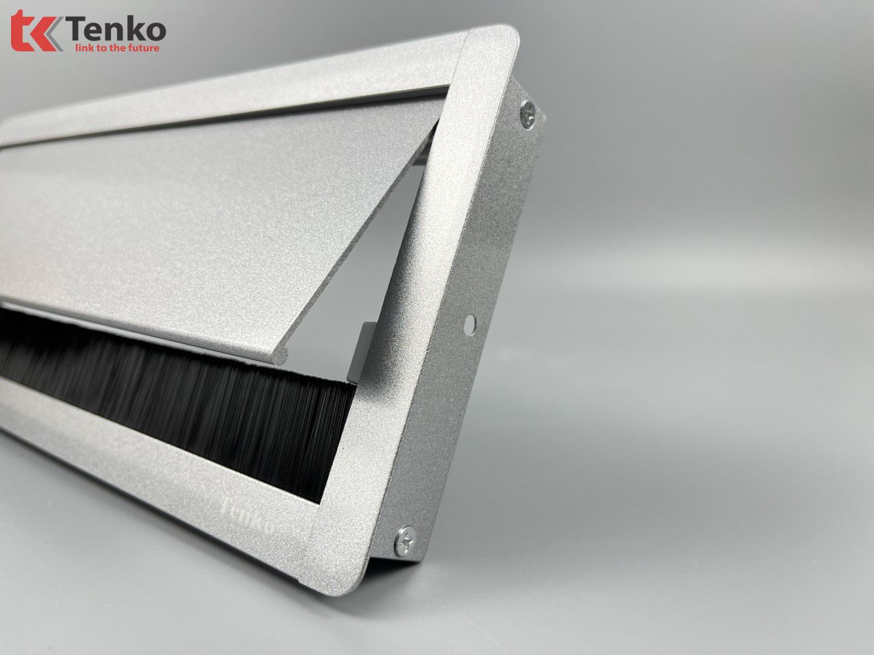 Nắp Hộp Điện Âm Mặt Bàn Nhôm 300x127 Tenko TK-N01